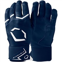 Evoshield Adult Carbyne Batting Gloves w/Strap, Navy