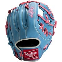 Rawlings Exclusive Gamer 11.5 Baseball Glove (G314-2CBP), Blue/Pink