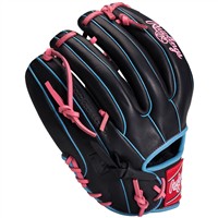 Rawlings Exclusive Gamer 11.5in Baseball Glove (G314-2BCBP), Black/Pink