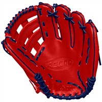 Wilson A2000 MY7 Mastaka Yoshida GM 12.5in Baseball Glove, Red/White/Blue