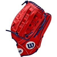 Wilson A2000 MY7 Mastaka Yoshida GM 12.5in Baseball Glove, Red/White/Blue