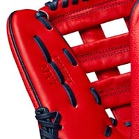 Wilson A2000 MY7 Mastaka Yoshida GM 12.5in Baseball Glove, Red/White/Blue