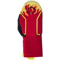 Evoshield Limited Edition X-SRZ Stay Hot Adult Sliding Mitt, Red/Orange