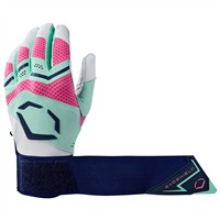 Evoshield Youth Limited Edition Carbyne Batting Gloves w/Strap, Navy/Pink