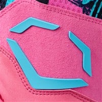 Evoshield Adult Limited Edition X-SRZ Miami Vice Carbyne Batting Gloves, Black/Pink