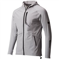 Rawlings Men's Gold Collection Hooded Cage Jacket, Blue Grey