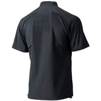 Rawlings Men's Gold Collection 1/4 Zip Short Sleeve Cage Jacket, Black