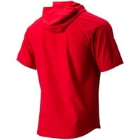 Rawlings Men's Colorsync Short Sleeve Hooded Jacket, Scarlet
