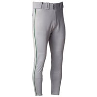 Rawlings Men's Launch Piped Jogger Pants, Grey/Dark Green