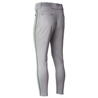 Rawlings Men's Launch Piped Jogger Pants, Grey/Dark Green