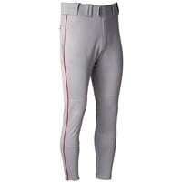Rawlings Men's Launch Piped Jogger Pants, Blue Grey/Scarlet