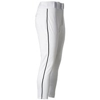 Rawlings Men's Launch Piped Jogger Pants, White/Black