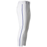 Rawlings Men's Launch Piped Jogger Pants, White/Royal