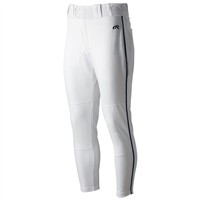 Rawlings Men's Launch Piped Jogger Pants, White/Navy