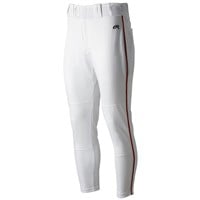 Rawlings Men's Launch Piped Jogger Pants, White/Scarlet