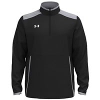 Under Armour Men's Motivate 3.0 Long Sleeve Cage Jacket, Black/White