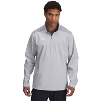 Under Armour Men's Motivate 3.0 Long Sleeve Cage Jacket, Grey/White