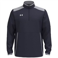 Under Armour Men's Motivate 3.0 Long Sleeve Cage Jacket, Navy/White