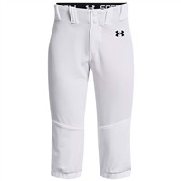 Under Armour Youth Utility Fastpitch Softball Pants, White
