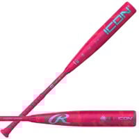 Rawlings Limited Edition Icon Electric Unicorn BBCOR Baseball Bat -3, 1-z