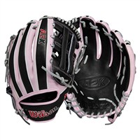 Wilson A2K Spin Control DW5 12in Baseball Glove, Black/Grey