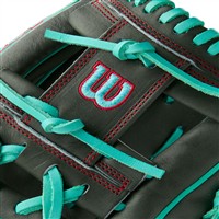Wilson A2000 1975 11.75in Baseball Glove, Charcoal/Red