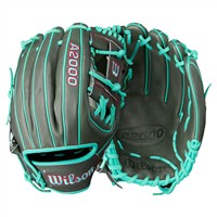 Wilson A2000 1975 11.75in Baseball Glove, Charcoal/Red