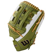 Wilson A2000 FP50 SuperSkin Fastpitch Glove, Green/White