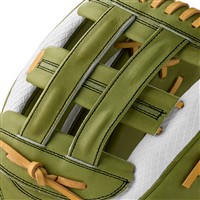 Wilson A2000 FP50 SuperSkin Fastpitch Glove, Green/White