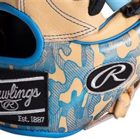 Rawlings Exclusive Heart of the Hide 11.5in Baseball Glove (PRO934-2CBCB), Camel