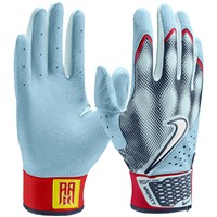 NIKE Limited Edition Acuna Alpha Varsity Batting Gloves, Blue/White