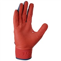 NIKE Limited Edition Energy Alpha Varsity Batting Gloves, Blue/Red