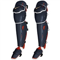 NIKE Limited Edition Energy Elite Catcher's Leg Guards, Blue/Gold