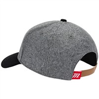 Marucci Clubhouse Flatbill Baseball Hat, Grey/Black