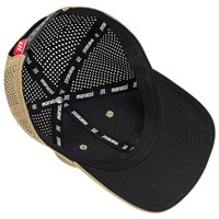 Marucci See Through Snapback Baseball Hat, Grey