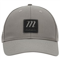 Marucci See Through Snapback Baseball Hat, Grey