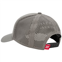 Marucci See Through Snapback Baseball Hat, Grey