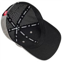 Marucci See Through Snapback Baseball Hat, Grey