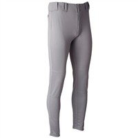 Marucci Men's Tapered Open Bottom Baseball Pants, Grey