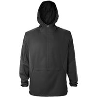Evoshield Men's Anorak 1/2 Zip Baseball Jacket, Black