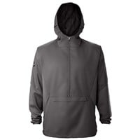 Evoshield Men's Anorak 1/2 Zip Baseball Jacket, Charcoal