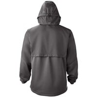 Evoshield Men's Anorak 1/2 Zip Baseball Jacket, Charcoal