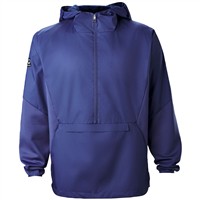 Evoshield Men's Anorak 1/2 Zip Baseball Jacket, Navy