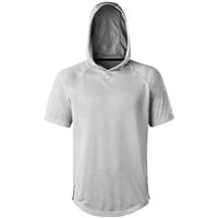 Evoshield Men's LTWGT Short Sleeve Training 2.0 Baseball Hoodie, Grey
