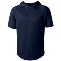 Evoshield Men's LTWGT Short Sleeve Training 2.0 Baseball Hoodie, Navy
