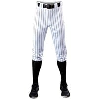 Evoshield Men's Salute Pinstripe Knicker Baseball Pants, White/Black