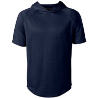Evoshield Youth LTWGT Short Sleeve Training 2.0 Baseball Hoodie, Navy