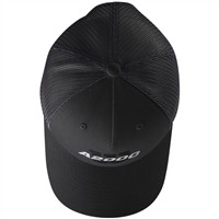 Wilson A2000 Distressed Snapback Baseball Hat, Charcoal