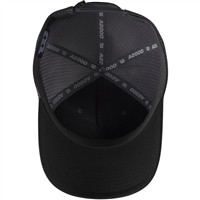 Wilson A2000 Distressed Snapback Baseball Hat, Charcoal