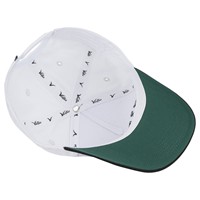 Victus Snapback Baseball Hat, Black/Cream